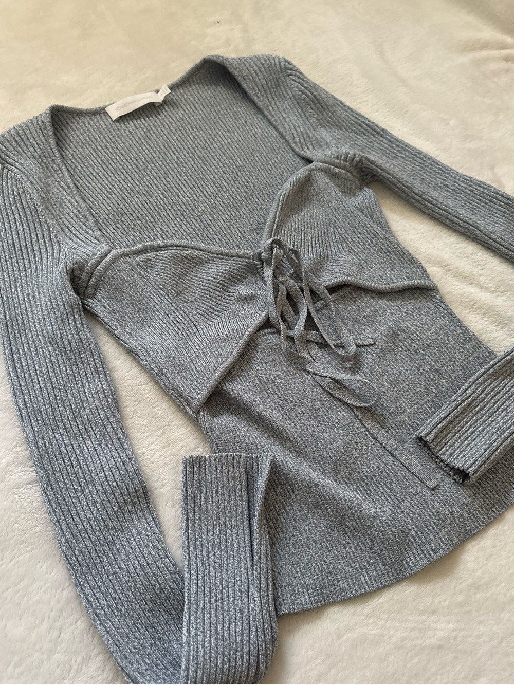 Jonathan Simkhai Compact Rib Top - Picture 4 of 8
